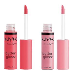 HOST PICK! 💕🎉 NWT - NYX Butter Gloss - 2 bottles! - Sorbet & Èclair